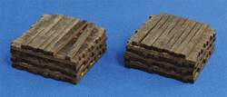 Blair Line 2811 HO Pile O' Ties Stained Pkg 2
