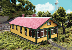 Blair Line 94 N Laser-Cut Structure Kits Santa Fe 6-Room Section House