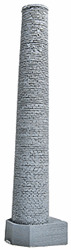 Bar Mills 2011 HO Industrial Smoke Stack Unpainted Kit 5" Tall