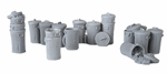 Bar Mills 4022 O Garbage Pail Assortment Unpainted Pkg 18