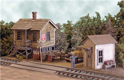 Bar Mills 432 HO Office at Cranberry Yard Kit