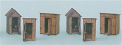 Banta Modelworks 6021 O 6 In 1 Outhouse Collection Kit