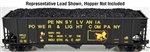 Bowser 1500 HO Hopper Coal Load 100T 2Pk
