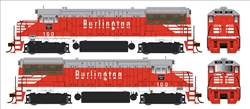 Bowser 25131 HO U25b Chicago Burlington & Quincy PH IIb #100