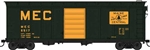Bowser 42444 HO 40' Single-Door Steel Boxcar Maine Central 6588 Green