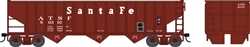 Bowser 42500 HO 70-Ton 14-Panel 3-Bay Hopper Santa Fe 80310 Large Cooper Lettering