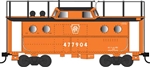 Bowser 42539 HO PRR Class N5C Steel Cabin Car Caboose Pennsylvania 477979 Focal Antenna Plain Keystone