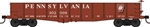 Bowser 42683 HO GS 40' Gondola PRR Shadow Keystone 302095