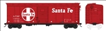 Bowser 42734 HO 40' Single Door Boxcar Santa Fe #144486