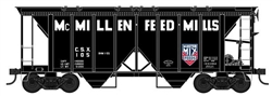 Bowser 42741 HO 70-Ton Covered Hopper McMillen Feed Mills #105
