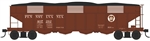Bowser 43045 HO Class H21a 4-Bay Hopper Pennsylvania Railroad 407342