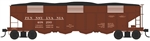 Bowser 43046 HO Class H21a 4-Bay Hopper Pennsylvania Railroad 408200