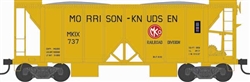 Bowser 43117 HO 70 Ton 2 Bay Ballast Hopper MKIX 737