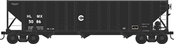 Bowser 43202 HO 100-Ton 3-Bay Hopper Executive Line HLMX #5086