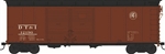 Bowser 43307 HO X31 Double-Door Round Flush Roof Boxcar Detroit, Toledo & Ironton #12190 