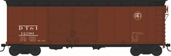 Bowser 43307 HO X31 Double-Door Round Flush Roof Boxcar Detroit, Toledo & Ironton #12190 