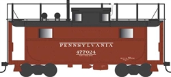 Bowser 43359 HO PRR Class N5 Steel Cabin Car Caboose Pennsylvania Railroad #477017