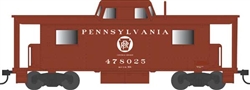Bowser 43410 HO PRR Class N8 Steel Center-Cupola Cabin Car Caboose Pennsylvania Railroad #478025