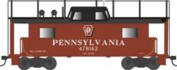 Bowser 43417 HO PRR Class N8 Steel Center-Cupola Cabin Car Caboose Pennsylvania Railroad #478162 Trainphone