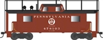 Bowser 43427 HO PRR Class N8 Steel Center-Cupola Cabin Car Caboose Pennsylvania Railroad #478116 Trainphone