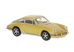 Brekina 16233 HO 1968-1973 Porsche 911 Assembled Gold