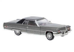 Brekina 18131 HO 1972 Cadillac Coupe de Ville Assembled Silver Black