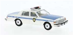 Brekina 19710 HO 1987 Chevrolet Caprice Sedan Assembled New York Police Department NYPD Transit Police