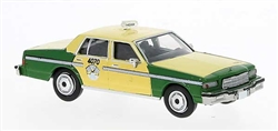 Brekina 19712 HO 1987 Chevrolet Caprice Sedan Assembled Chicago Cab