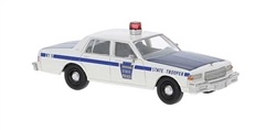 Brekina 19715 HO Chevy Caprice Pennsylvania State Troop