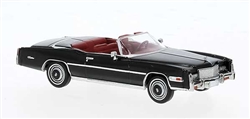 Brekina 19756 HO 1975 Cadillac Eldorado Convertible Assembled Top Down