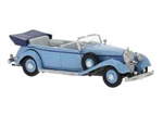 Brekina 21057 HO 1938 Mercedes-Benz 770K Limousine Convertible Assembled Top Down
