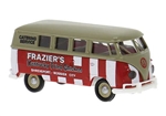 Brekina 31628 HO 1960 Volkswagen T1b Passenger Van Assembled Frazier's Kentucky Fried Chicken
