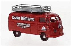 Brekina 32070 HO 1950-1954 Volkswagen T1a Kasten Cargo Van Assembled Obeta German Lettering
