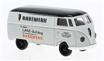Brekina 32072 HO 1950-1954 Volkswagen T1a Kasten Cargo Van Assembled Rabewerk German Lettering