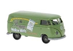 Brekina 32305 HO 1960-1963 Volkswagen T1b Cargo Van Assembled Regina Mellow Mints
