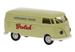 Brekina 32308 HO 1960-1963 Volkswagen T1b Kasten Cargo Van Assembled Grolsch