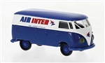 Brekina 32762 HO 1960-1963 Volkswagen T1b Kasten Cargo Van Assembled AirInter Gelbe Scheinwerfer