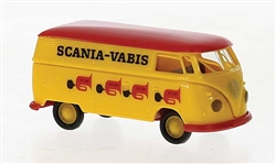 Brekina 32769 HO 1960-1963 Volkswagen T1b Kasten Cargo Van Assembled Scania-Vabis Swedish Lettering