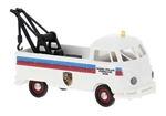 Brekina 32987 HO 1960-1963 Volkswagen Pritsche T1b Standard-Cab Tow Truck Assembled Vasek Polak German Lettering