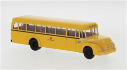 Brekina 59222 HO 1952 MAN MKN Rundhauber/Round Hood Bus Assembled German Post