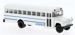 Brekina 61332 HO 1960s-1970s Dodge S 600 Bus Assembled New York Police Department