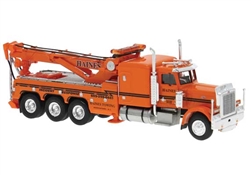 Brekina 86282 HO Peterbilt 359 Heavy-Duty Tow Truck Assembled Haines