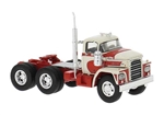 Brekina 86300 HO 1960-1976 Dodge LCF Semi Tractor Only Assembled Red White