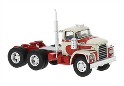 Brekina 86300 HO 1960-1976 Dodge LCF Semi Tractor Only Assembled Red White
