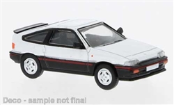 Brekina PCX870470 HO 1983 Honda CRX Assembled Black Metallic Gray
