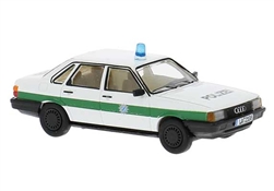 Brekina PCX870713 HO Audi 80 B2 Typ 85 Sedan Assembled Police German Lettering