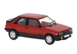 Brekina PCX870753 HO 1985 Renault 11 Turbo Assembled Red Black