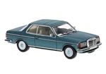 Brekina PCX870799 HO 1977 Mercedes-Benz C123 Coupe Assembled Metallic Blue