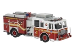 Brekina PCX870840 HO 2013 Seagrave Attacker Fire Truck Assembled Fire Department of New York FDNY Brooklyn #1