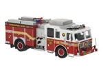 Brekina PCX870841 HO 2013 Seagrave Attacker Fire Truck Assembled Fire Department of New York FDNY Manhattan